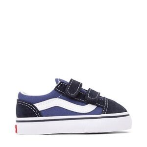 Vans Brooklyn Toddler/Infant Boys' Sneaker - Navy/White Size 4